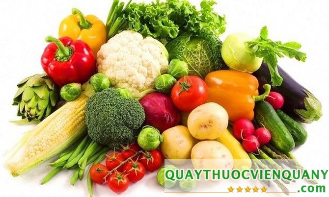 trào ngược dạ dày nên ăn nhiều rau củ quả