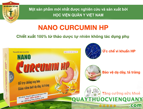 thuốc nano curcumin hp quân y 103