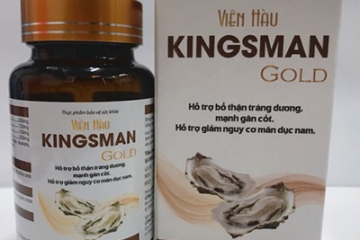 Hàu Kingsman Gold – Hỗ Trợ Bổ Thận, Mạnh Gân Cốt