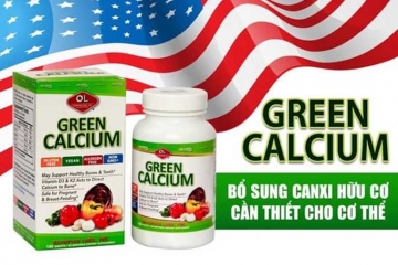 Green Calcium – Bổ Sung Canxi Hữu Cơ Cho Bà Bầu