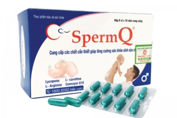 SpermQ – Tăng Sức Khỏe Sinh Sản Cho Nam Giới