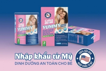 sữa ColosMom Yummy – Giúp Bé Tăng Cân Chuẩn Khoa Học