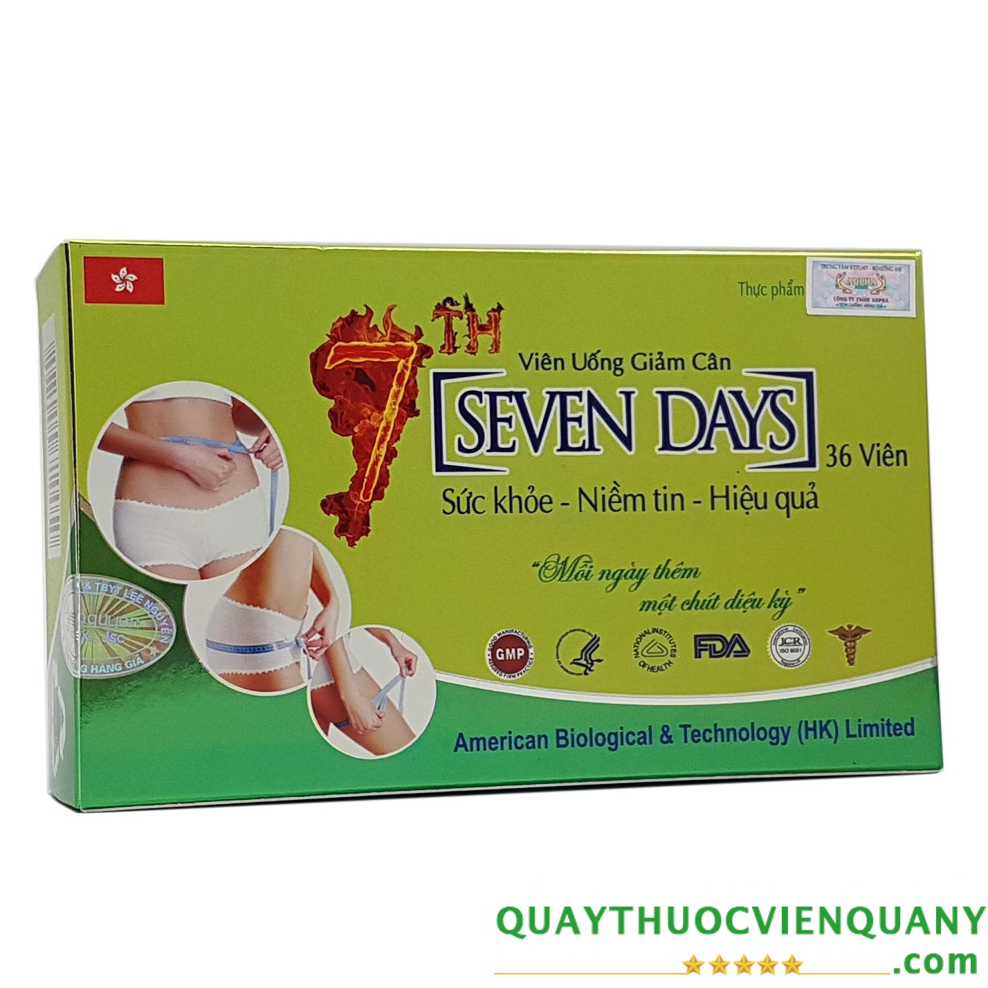 SEVEN DAYS - VIÊN GIẢM CÂN 7 NGÀY HIỆU QUẢ