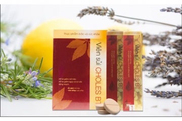 Viên sủi Choles BT- Hỗ trợ giảm mỡ máu chống xơ vữa động mạch