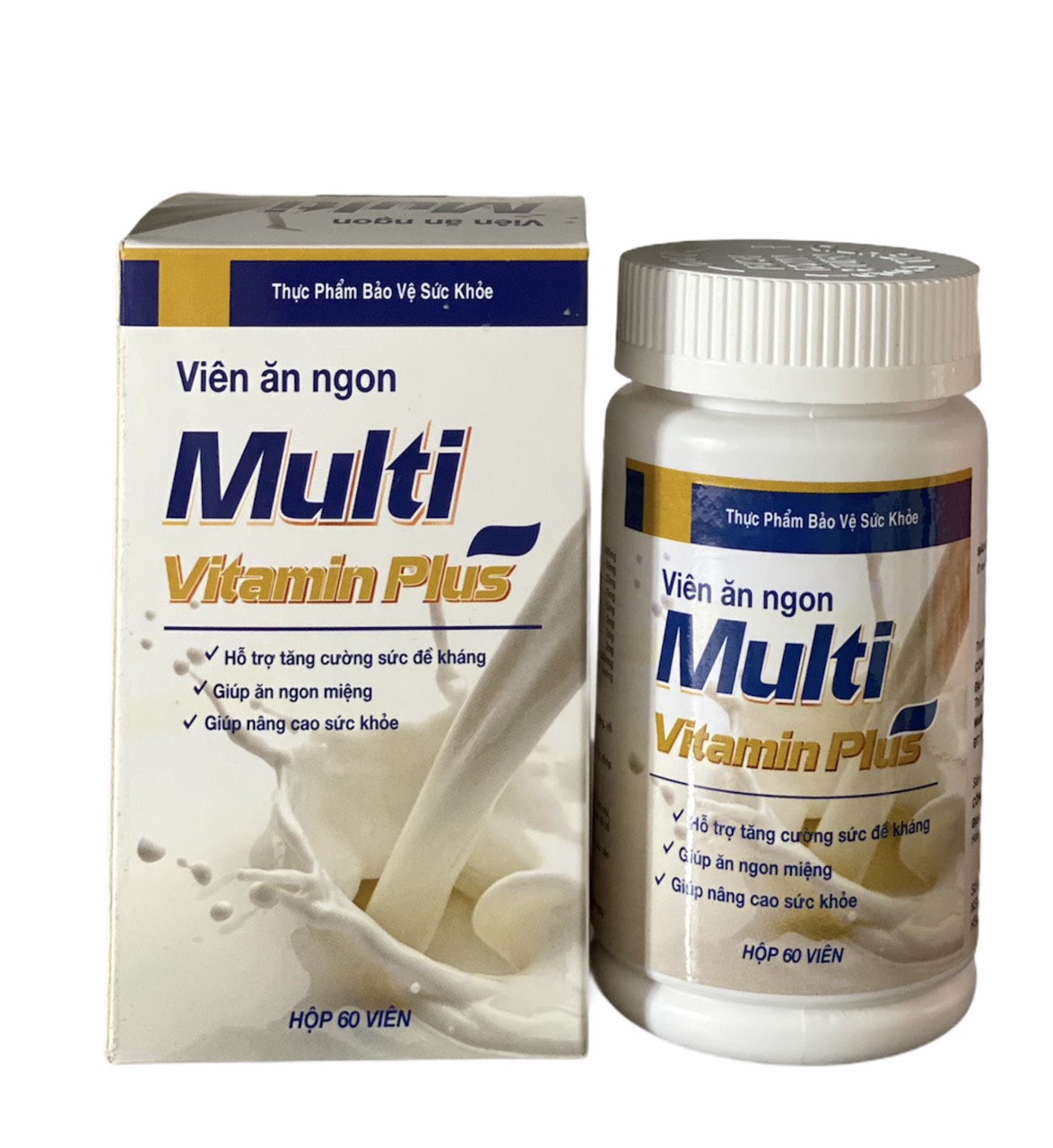 Viên Ăn Ngon Multi Vitamin Plus, hỗ trợ tăng cường sức đề kháng cơ thể
