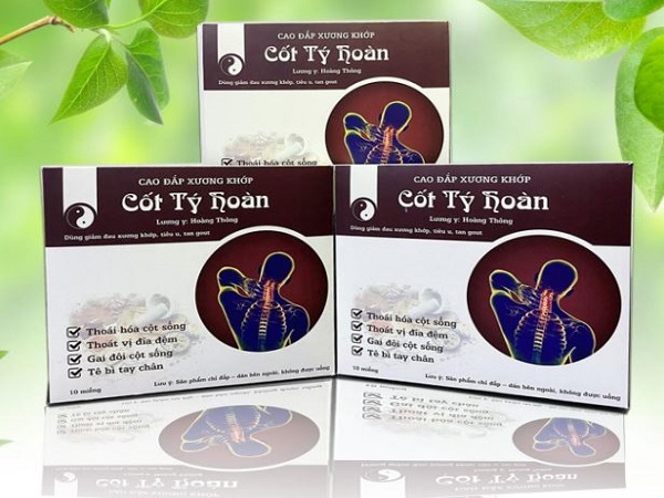 Công dụng của Cao đắp xương khớp Cốt Tý Hoàn