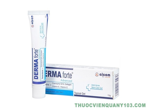 Thành phần của gel dưỡng Alcom Derma Forte Advanced