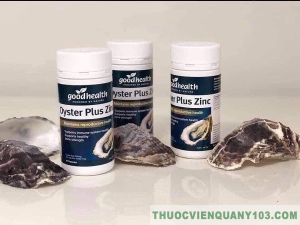 Giới thiệu về tinh chất hàu biển Oyster Plus ZinC Goodhealth 60 viên