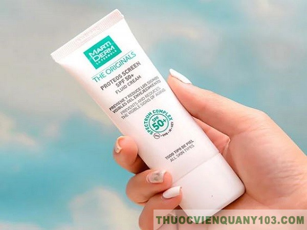 Thành phần chính của kem chống nắng Matidem