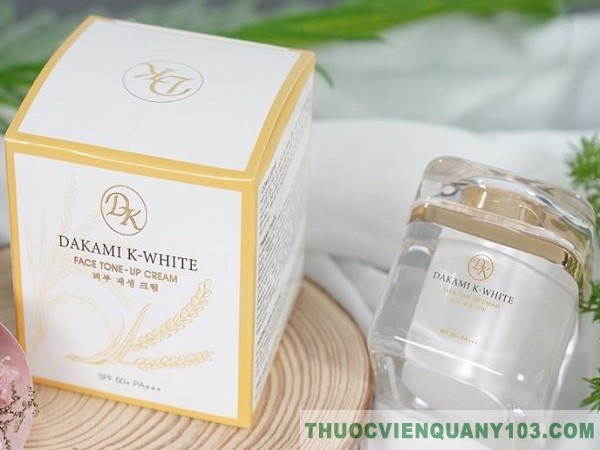 Hướng dẫn sử dụng kem Dakami K-White