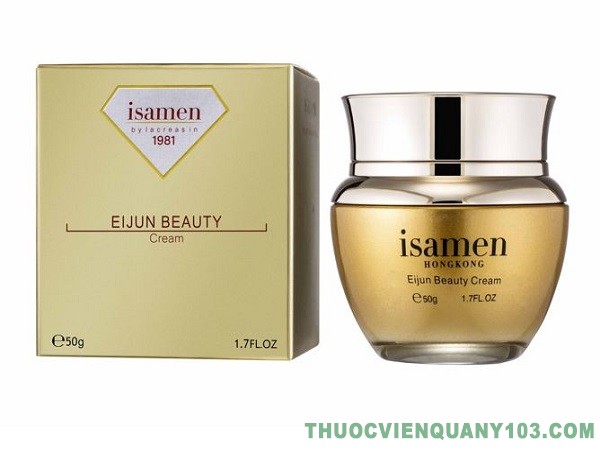 Thành phần của kem trị nám isamen