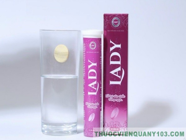 Hướng dẫn sử dụng viên sủi nở ngực Lady