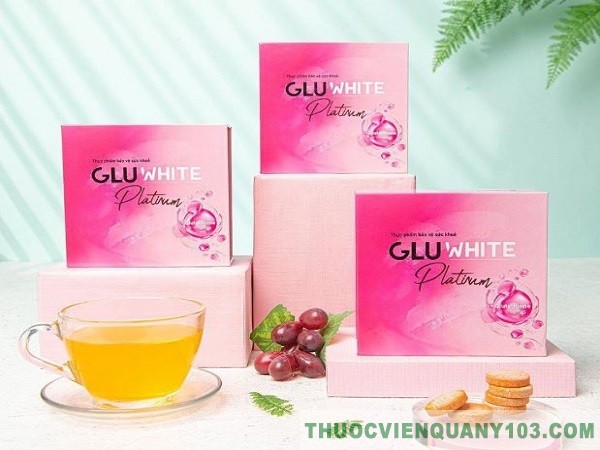 Hướng dẫn sử dụng viên sủi trắng da Gluwhite Platium