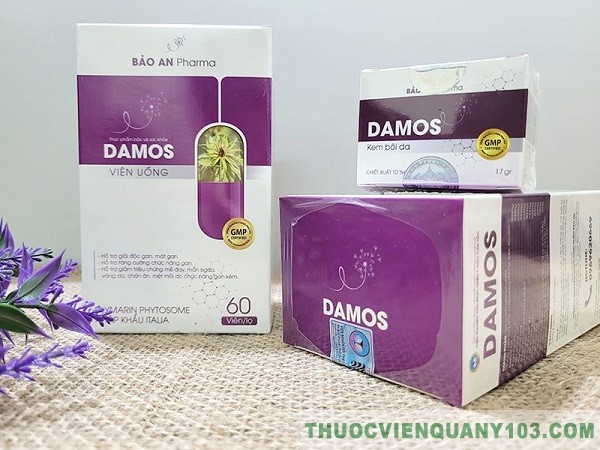 Hướng dẫn cách sử dụng viên uống Damos hiệu quả