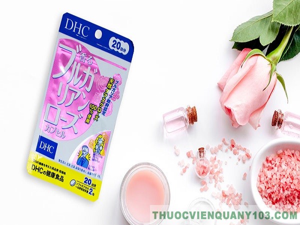 Thành phần của viên uống thơm cơ thể DHC Rose