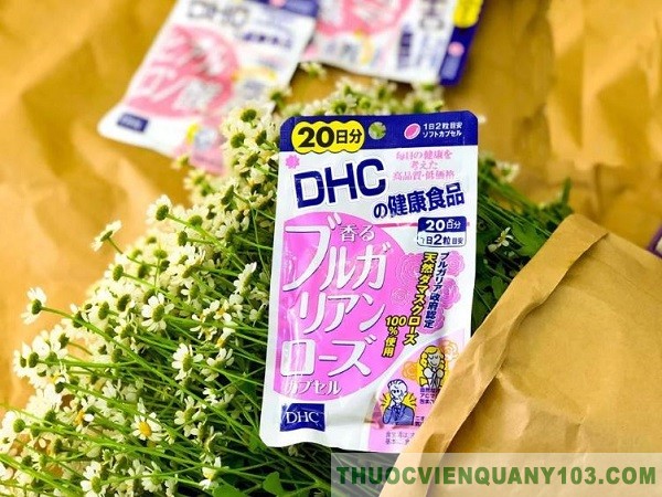 Hướng dẫn sử dụng viên uống thơm cơ thể DHC Rose hiệu quả