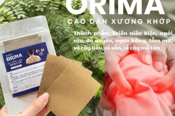 CAO DÁN THẢO DƯỢC TRỊ ĐAU XƯƠNG KHỚP ORIMA NHẬT BẢN